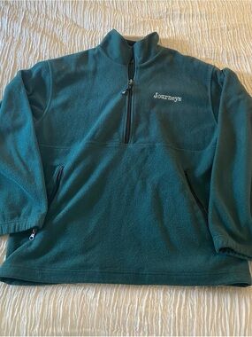 Charles River Apparel Dark Teal Fleece Quarter-Zip Pullover